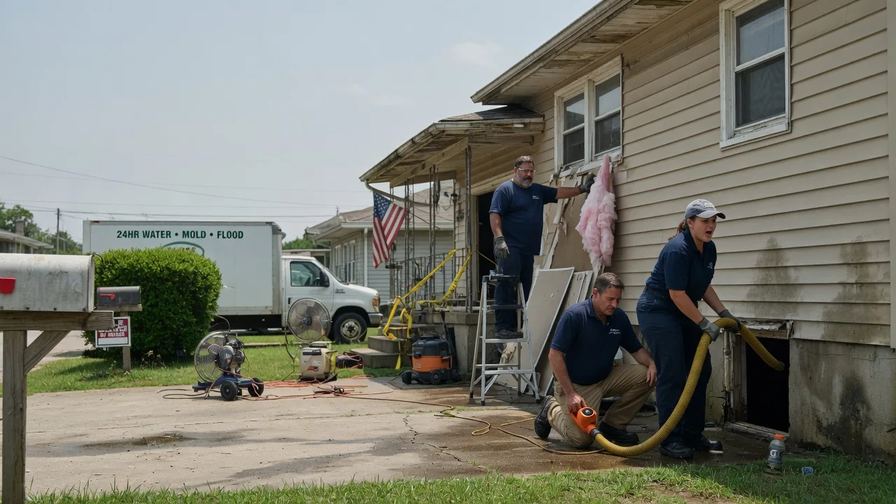 Water Damage Repair in Plainfield, PA near me